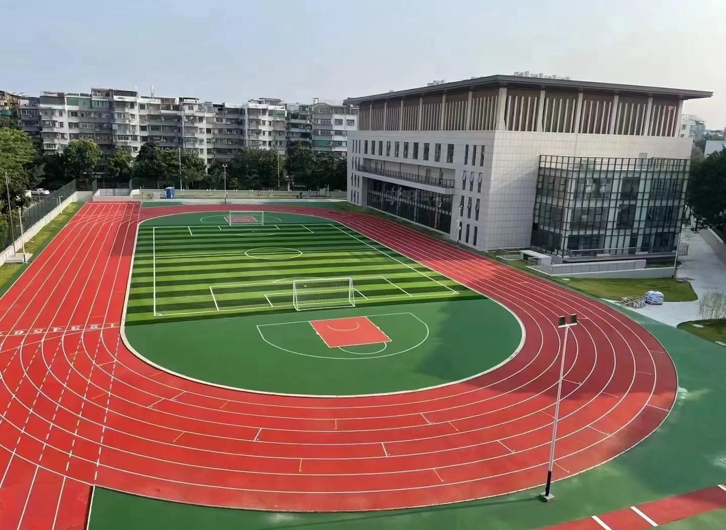 凉山彝族自治州硅PU材料塑胶篮球场 - 方案